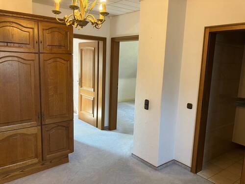 Blick Galerie in die Zimmer im DG - 