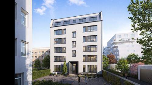 Zeitgemäßes Wohnensemble - 2 Zimmer Etagenwohnung zum Kaufen in Berlin