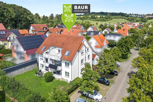 Luftbild - 2 Zimmer Etagenwohnung in Giengen an der Brenz