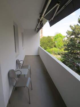 Balkon - Etagenwohnung mit 51,00 m&sup2; in Langenfeld (Rheinland) zur Miete