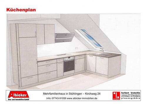 Bild 4 - 2 Zimmer Etagenwohnung zur Miete in Stühlingen