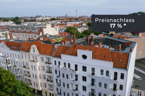 Außenansicht - Preisnachlass sichern auf bezugsfreie 2-Zimmerwohnung mit schönen Altbaudetails in Wedding