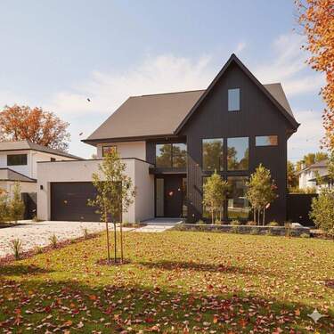Bild 1 - Modern & zeitlos - Einfamilienhaus mit Garten, Kamin und Erdwärme
