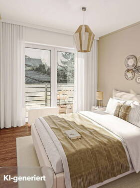 Schlafzimmer KI-generiert - 