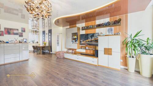 Wohnzimmer - Etagenwohnung mit 98,00 m&sup2; in Bremen zum Kaufen