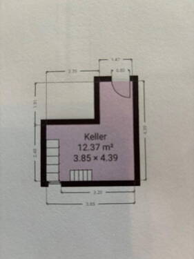 Wohnraumberechnung Keller - 