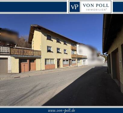 Bild 1 - Geräumiges Wohn- und Geschäftshaus mit 6 Garagen