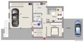 Grundriss Wohnung 01 - Erdgeschoss - 
