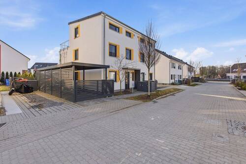 Außenansicht - Doppelhaushälfte mit 148,00 m&sup2; in Schulzendorf zur Miete