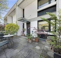 Schönes Reihenhaus im Bauhausstil mit sonnigem Garten und großer Terrasse - Karlsruhe Rüppurr