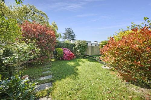 Garten - Reihenmittelhaus mit 114,00 m&sup2; in Karlsruhe zum Kaufen
