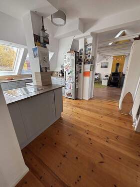 Küche / Wohnzimmer - 