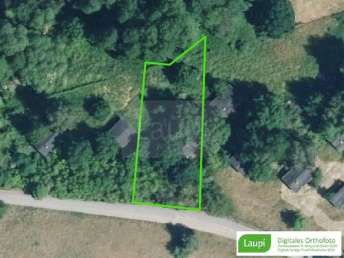 Grundstück - Ansicht von oben - Grundstück zum Kaufen in Groß Kreutz (Havel)