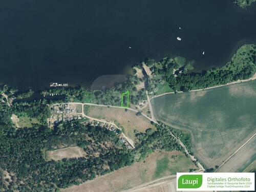 Luftbild - Grundstück in Groß Kreutz (Havel) zum Kaufen