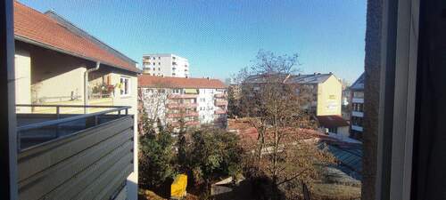 Ausblick vom Schlafzimmer - 