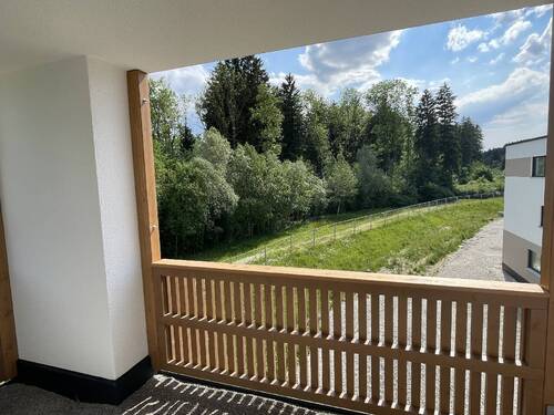 Blick vom Balkon - 