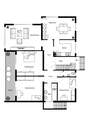 Grundriss Wohnhaus Erdgeschoss - 