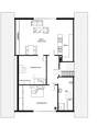 Grundriss Wohnhaus Obergeschoss - 