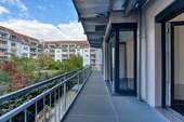Balkon nach N-O - 