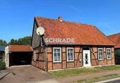 Die Carportzufahrt - Gemütlichkeit durch Fachwerk - 120.000,00 EUR Kaufpreis, ca.  96,00 m² Wohnfläche