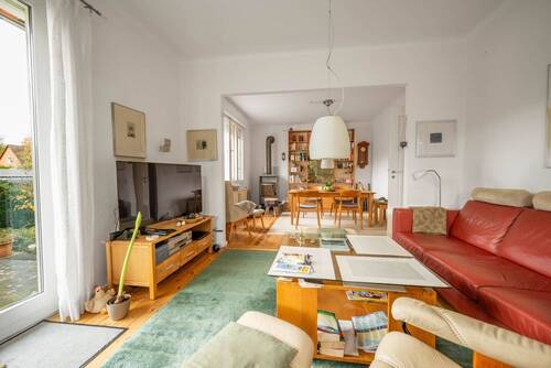 Wohnzimmer - Einfamilienhaus mit 173,00 m&sup2; in Stahnsdorf zum Kaufen