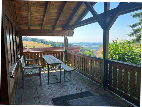 Terrasse mit herrlichem Ausblick - 