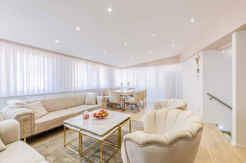 Wohnzimmer Obergeschoss - Doppelhaushälfte mit 166,00 m&sup2; in Hilzingen / Weiterdingen zum Kaufen