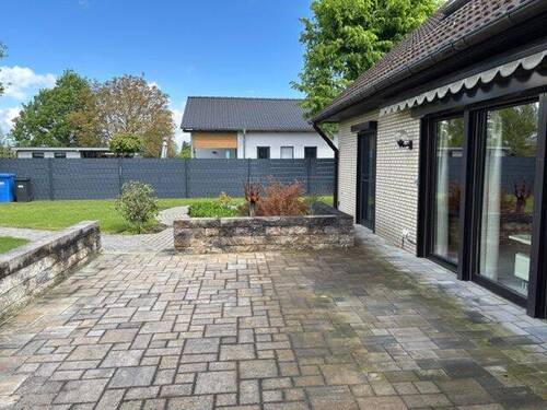 Terrasse - Einfamilienhaus mit 125,00 m&sup2; in Kloster Lehnin zum Kaufen