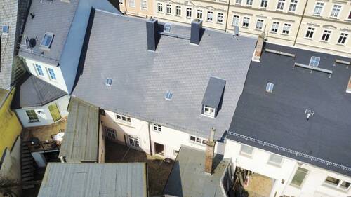 Luftbild Haus von hinten - 
