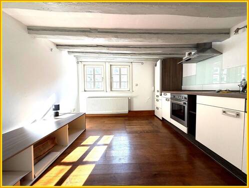 Blick in die Küche - 