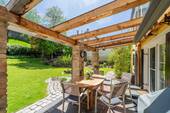 Wohnhaus überdachte Terrasse - 
