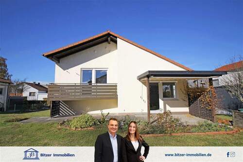 Südostansicht - Sonniges Split-Level-Haus mit Garten in ruhiger Wohnlage