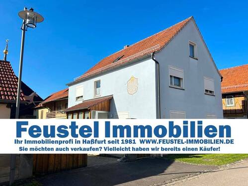 Außenansicht - Aidhausen OT - SOFORT VERFÜGBAR - Leben auf dem Land - Geräumig und viele Möglichkeiten!