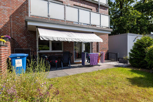 Garten - 3 Zimmer Etagenwohnung zum Kaufen in Delmenhorst
