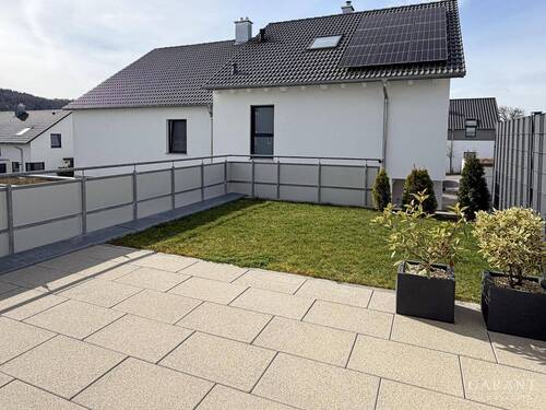 Terrasse - 5 Zimmer Etagenwohnung in Berglen