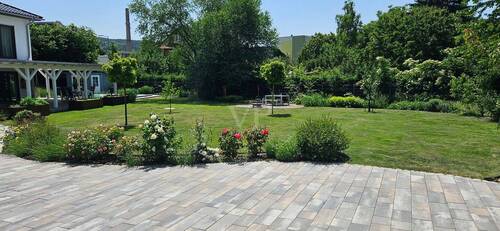Blick in Garten - 