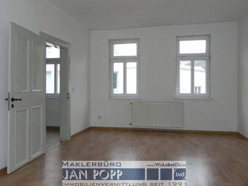 Schlafzimmer - 3 Zimmer Etagenwohnung zur Miete in Greiz
