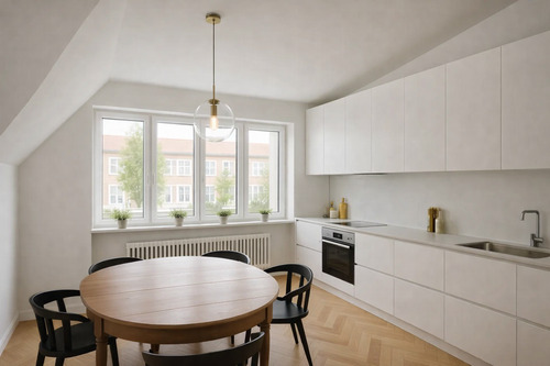 Beispielfoto Küche (Visualisierung) - 2 Zimmer Etagenwohnung in Düsseldorf