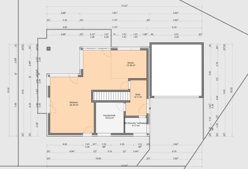 EG - 5 Zimmer Einfamilienhaus in Bielefeld / Dornberg