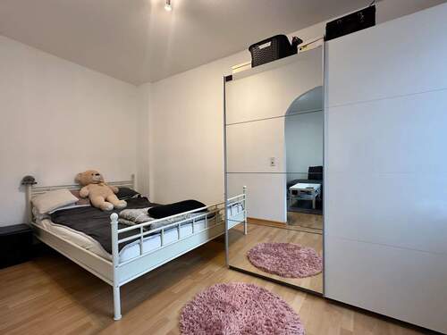 Schlafbereich - Etagenwohnung mit 40,00 m&sup2; in Krefeld zur Miete