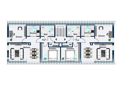Dachgeschoss - Mehrfamilienhaus, Wohnhaus mit 644,00 m&sup2; in Deggendorf zum Kaufen
