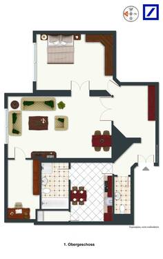 1. Obergeschoss Links - 