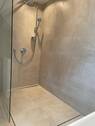 Große bodentiefe Dusche - 