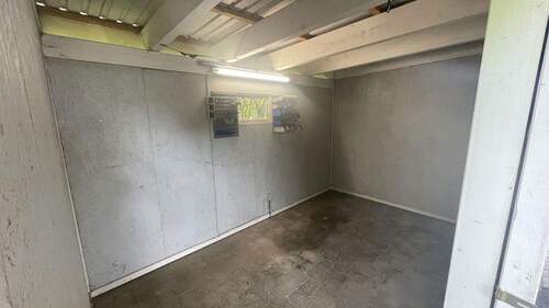 Schuppen im Carport - 