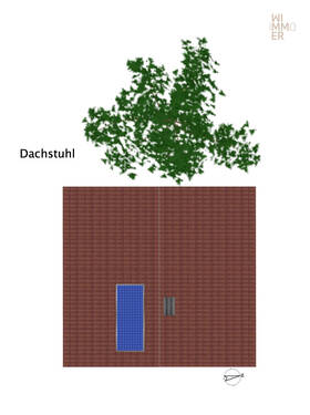 Visualisierung Dachstuhl - 