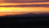 Alpenblick bei Sonnenaufgang - 