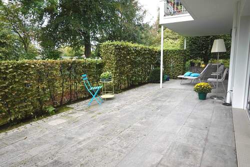 Terrasse - Exklusive, top sanierte 3-Zimmer-Erdgeschosswohnung in Leverkusen-Opladen!