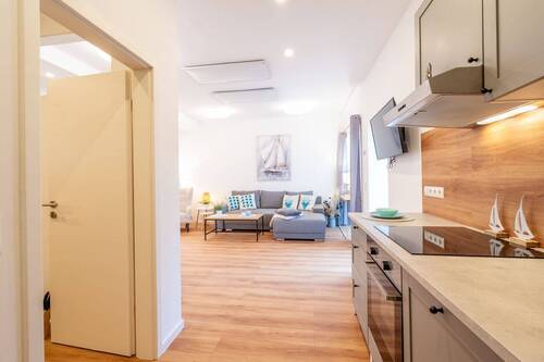 Die offene Küche – Wohnung unten - 