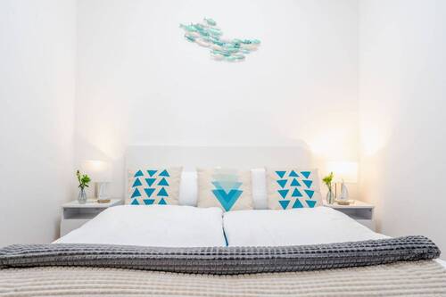 Das ruhige 2. Schlafzimmer – Wohnung unten - 