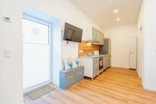 Die offene Küche – Wohnung unten - 